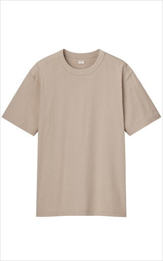 UクルーネックT