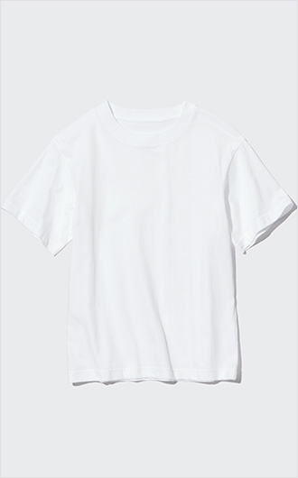 KIDS ベーシックTシャツ（半袖） WHITE