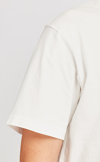 UクルーネックT 袖口