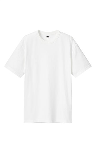 UクルーネックT