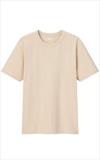 UクルーネックT